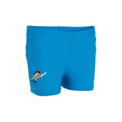 Bokserki pływackie dla malucha. Niebieskie bokserki męskie NABAIJI, bez wzorów, z elastanu. Za 39.99 zł.