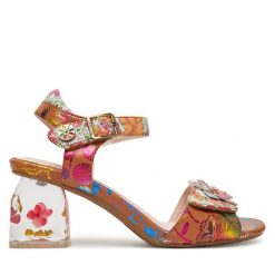 Sandały Laura Vita. Niebieskie sandały damskie Laura Vita, bez wzorów, bez obcasa, na płaskiej podeszwie, bez zapięcia. Za 409.99 zł.