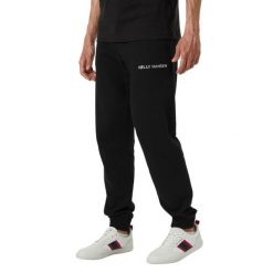Spodnie sportowe męskie Helly Hansen Core. Czarne spodnie sportowe męskie Helly Hansen, m, bez wzorów, z dresówki, trekkingowe. Za 462.00 zł.
