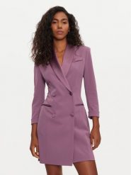 Imperial Sukienka koktajlowa AFAXIAW Fioletowy Slim Fit. Fioletowe sukienki damskie Imperial, s, bez wzorów, z syntetyku, wizytowe, bez kołnierzyka, bez ramiączek. Za 439.99 zł.