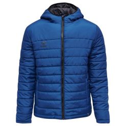 Parka Hummel Quilted North. Niebieskie parki męskie Hummel, m, bez wzorów, sportowe, bez kołnierzyka, bez kaptura. W wyprzedaży za 342.10 zł.