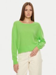 American Vintage Sweter Raxow RAX18EH24 Zielony Loose Fit. Zielone swetry nierozpinane damskie American Vintage, l, bez wzorów, z wełny, vintage, bez kołnierzyka, bez ramiączek. Za 399.99 zł.
