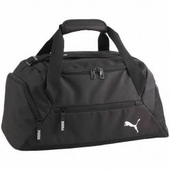 Torba sportowa unisex Puma 09023201. Czarne torby sportowe męskie Puma, bez wzorów, z materiału. Za 134.00 zł.