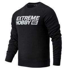 Bluza męska EXTREME HOBBY BLOCK. Białe bluzy męskie EXTREME HOBBY, l, bez wzorów, z bawełny, klasyczne, bez ramiączek, bez kaptura. Za 239.00 zł.