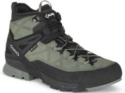 Buty trekkingowe męskie Aku M'S ROCK DFS MID GTX, green, 44. Zielone trekkingi męskie Aku, bez zapięcia. Za 722.06 zł.