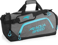 Torba sportowa pływacka na ramię 43l Aqua Speed. Czarne torby na ramię męskie Aqua-Speed, z materiału, na ramię, duże. Za 95.99 zł.