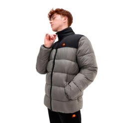 Kurtka ocieplana męska Ellesse Caloroso Padded. Szare kurtki męskie Ellesse, m, bez wzorów, bez kaptura. Za 359.99 zł.