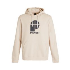 Bluza z kapturem Protest Classic Logo. Białe bluzy męskie Protest, m, bez wzorów, klasyczne, bez ramiączek, z kapturem. W wyprzedaży za 221.00 zł.