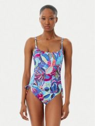 Selmark Strój kąpielowy BN958 Niebieski. Niebieskie stroje kąpielowe damskie Selmark, bez wzorów, z syntetyku. Za 619.99 zł.