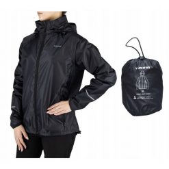 Kurtka trekkingowa dla kobiet Viking Rainier Lady. Czarne kurtki sportowe damskie Viking, xl, bez wzorów, bez ramiączek, bez kaptura, trekkingowe. Za 189.90 zł.