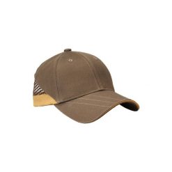 Czapka z daszkiem TRAP. Szare czapki damskie SOLOGNAC, bez wzorów, z bawełny, sportowe. Za 24.99 zł.
