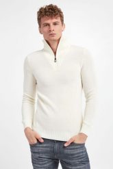 Sweter męski wełniany JOOP!. Swetry męskie JOOP!, l, bez wzorów, z wełny, bez kołnierzyka, bez ramiączek. W wyprzedaży za 434.07 zł.
