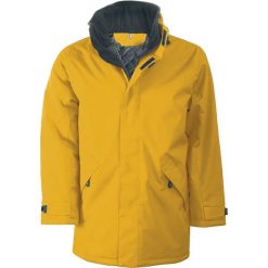 Parka Kariban doublure matelassée. Żółte parki męskie KARIBAN, na zimę, m, bez wzorów, bez kołnierzyka, bez kaptura. Za 246.50 zł.