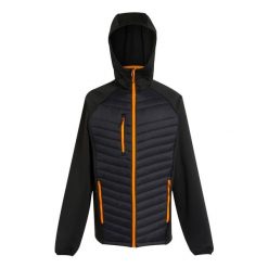 Męska Pikowana Kurtka Hybrydowa Navigate. Brązowe kurtki męskie Regatta, m, bez wzorów, z puchu, sportowe, bez kaptura. Za 250.99 zł.