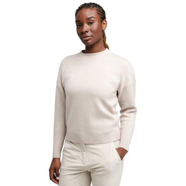 Damski sweter golfowy Siroko Birdie Sand. Brązowe swetry nierozpinane damskie SIROKO, m, bez wzorów, z dzianiny, sportowe, bez kołnierzyka, bez ramiączek. Za 308.00 zł.