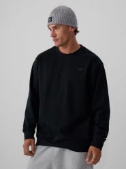 4F Bluza dresowa regular bez kaptura męska - szara XXL. Szare bluzy męskie 4F, m, bez wzorów, z bawełny, bez kaptura. Za 159.99 zł.