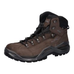 Buty trekkingowe męskie Lowa Renegade Evo Mid Gtx. Brązowe trekkingi męskie Lowa, z materiału, za kostkę, bez zapięcia. Za 1,169.00 zł.