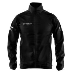 Kurtka Givova Rain Basico czarna. Czarne kurtki męskie Givova, xs, bez wzorów, sportowe, bez kaptura. Za 50.00 zł.