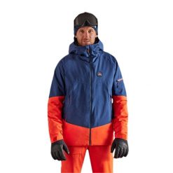 Kurtka narciarska męska Maloja HallimaschM. Niebieskie kurtki sportowe męskie Maloja, na zimę, m, bez wzorów, bez kaptura, narciarskie. Za 919.99 zł.