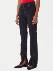 HUGO Jeansy Gitria_1 50546503 Szary Slim Fit. Szare jeansy damskie Hugo, bez wzorów, z bawełny. Za 529.99 zł.