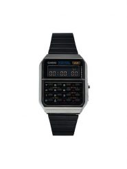 Casio Zegarek Vintage Edgy CA-500WEGG-1BEF Szary. Szare, cyfrowe zegarki męskie Casio, bez wzorów. Za 359.99 zł.