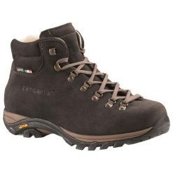 Buty trekkingowe Zamberlan New Trail Lite Evo Gtx Mid. Brązowe trekkingi męskie Zamberlan, z materiału, bez zapięcia. Za 1,123.55 zł.