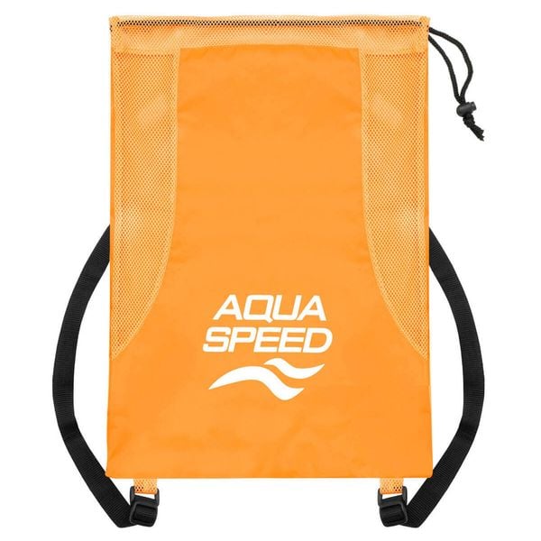 Worek na sprzęt plecak Aqua Speed Mesh Backpack. Białe plecaki męskie Aqua-Speed, bez wzorów, z meshu, sportowe. Za 39.99 zł.