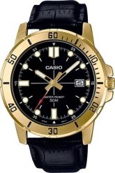 Zegarek Casio Zegarek Męski Casio DIVER Czarny ( 45 mm). Czarne zegarki męskie Casio, bez wzorów. Za 204.21 zł.