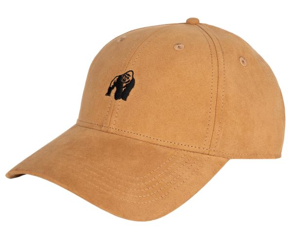 Cody Suede Czapka - Beżowy. Brązowe czapki damskie GORILLA WEAR, bez wzorów, z poliesteru. Za 171.50 zł.