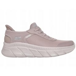 Buty na co dzień Damskie Skechers Bobs Slip-Ins Sportowe Wsuwane. Czerwone obuwie sportowe damskie Skechers, bez wzorów, bez zapięcia, na fitness i siłownię. Za 349.00 zł.