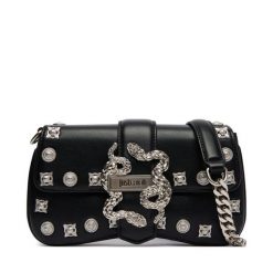 Torebka Just Cavalli. Czarne torebki do ręki damskie Just Cavalli, bez wzorów, bez dodatków. Za 829.99 zł.