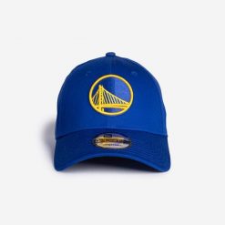 Czapka z daszkiem do koszykówki New Era NBA Golden State Warriors. Czapki damskie New Era, z aplikacjami, z bawełny, eleganckie. Za 119.99 zł.