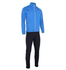 Kurtka narciarska Silvini Cassiano set. Niebieskie kurtki sportowe męskie Silvini, m, bez wzorów, z materiału, bez kaptura, na golfa. Za 492.50 zł.