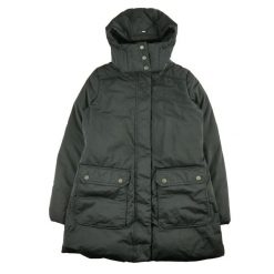 Second life - Męska czarna parka - Stan dobry. Czarne parki męskie Hugo Boss, na zimę, m, bez wzorów, bez kołnierzyka, bez kaptura. Za 422.96 zł.