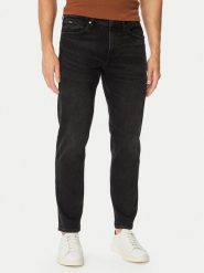BOSS Jeansy Double B 50570923 Czarny Slim Fit. Czarne jeansy męskie Boss, z jeansu. Za 679.99 zł.
