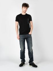 Diesel Jeansy "Buster" | 00SDHC-084ZU-01 | Mężczyzna | Granatowy. Niebieskie jeansy męskie Diesel, z bawełny, eleganckie, długie. W wyprzedaży za 369.00 zł.