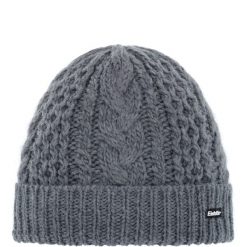 Czapka zimowa damska Eisbar Afratos MU. Szare czapki damskie Eisbar, na zimę, bez wzorów, sportowe. Za 159.99 zł.