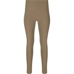 Damskie legginsy Athlecia Thrine. Brązowe legginsy damskie Athlecia, bez wzorów, z materiału. Za 177.50 zł.
