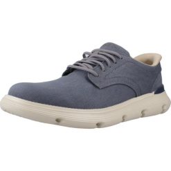 Buty SKECHERS GARZA205352S Niebieski. Niebieskie buty sportowe męskie Skechers, bez wzorów, bez zapięcia. Za 332.99 zł.