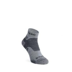 Skarpety trekkingowe męskie Bridgedale Hike Midweight Performance Ankle. Szare skarpety męskie Bridgedale, bez wzorów. Za 129.99 zł.