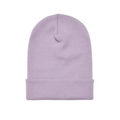 Czapka Ciężkiej Grubości Długa. Czerwone czapki damskie FLEXFIT, bez wzorów, sportowe. Za 46.99 zł.