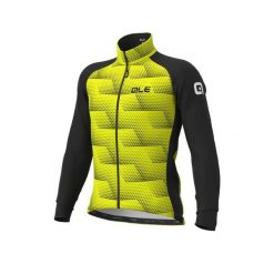Kurtka rowerowa męska Alé Cycling Solid Sharp. Czarne kurtki męskie ALÉ CYCLING, m, bez wzorów, sportowe, bez kaptura. W wyprzedaży za 450.50 zł.