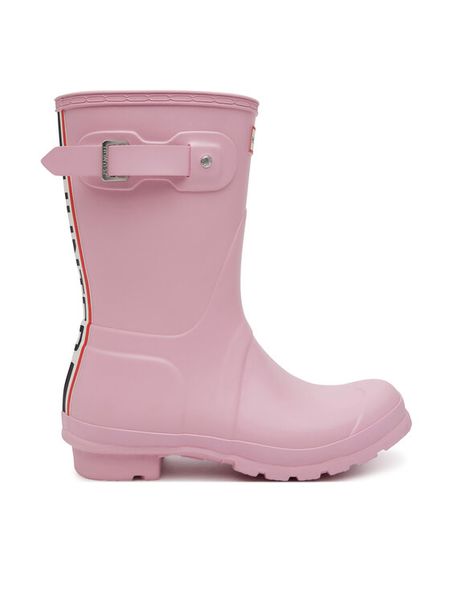 Hunter Kalosze WFS2353RMA Różowy. Czerwone kalosze damskie Hunter, bez wzorów, z syntetyku, bez zapięcia. Za 269.99 zł.