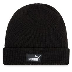 Czapka Puma. Czarne czapki męskie Puma, na zimę, bez wzorów. Za 69.99 zł.