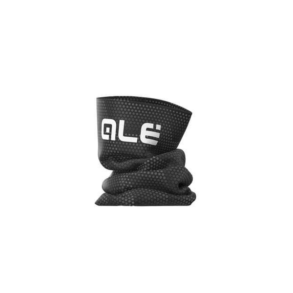 Komin rowerowy Alé Cycling Sharp. Czarne szaliki męskie ALÉ CYCLING, bez wzorów. W wyprzedaży za 58.99 zł.