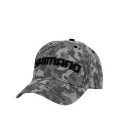 Czapka z daszkiem Shimano. Szare czapki damskie Shimano, bez wzorów, z poliesteru. Za 122.50 zł.
