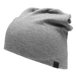 Czapka Unisex 4F. Szare czapki męskie 4F, bez wzorów. Za 72.99 zł.