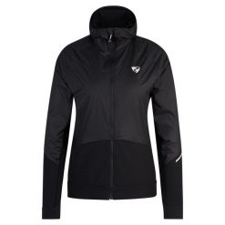 Kurtka ocieplana damska Ziener Nakima. Czarne kurtki sportowe damskie Ziener, na zimę, bez wzorów, bez ramiączek, bez kaptura, narciarskie. Za 513.99 zł.