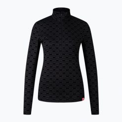 Longsleeve termoaktywny damski BOGNER FIRE+ICE Margo 2. Czarne bielizna sportowa damska bez wzorów. Za 569.99 zł.