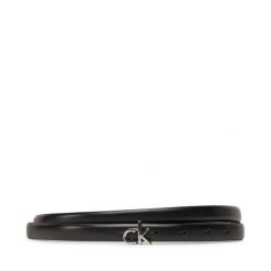 Pasek Calvin Klein. Czarne paski damskie Calvin Klein, bez wzorów. Za 116.99 zł.